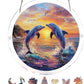🔥SONDERANGEBOT AM LETZTEN TAG: NUR 11.99 €!! ☀️🛍️Acryl-Puzzle-Sonnenfänger, 80 Teile