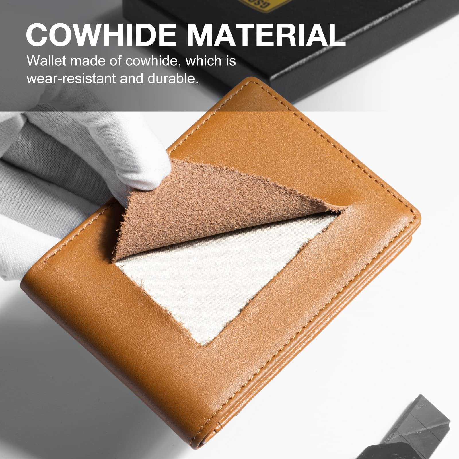 🔥BUY 1 GET 1 FREE🔥GSOIAX Mens Slim Wallet Rfid Blocking 2-6