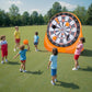 🎁LETZTER TAG DES AUSVERKAUFS 50 % RABATT🎁Aufblasbare Fußball-Dartscheibe, riesige Fußball-Dartscheibe, kommt mit 2 Fußbällen und Luftpumpe, lässt sich in 3 Minuten installieren, ideal für große Gartenspiele.