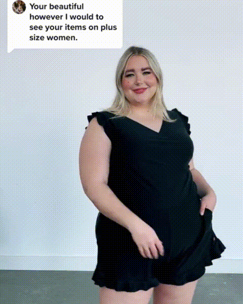 🎉Vacation Sale 49% OFF🔥😍Swim Romper Built-in Bra & Shorts with Pockets-2