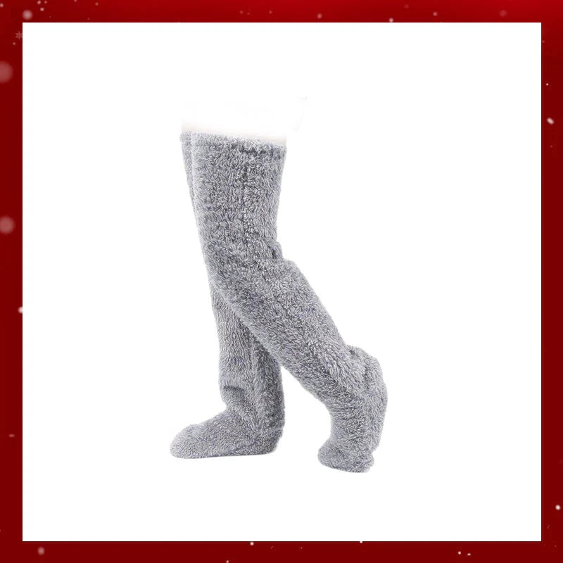 🎁Christmas Sale 50% OFF!!💥goose down knee socks!🧦⛄-12