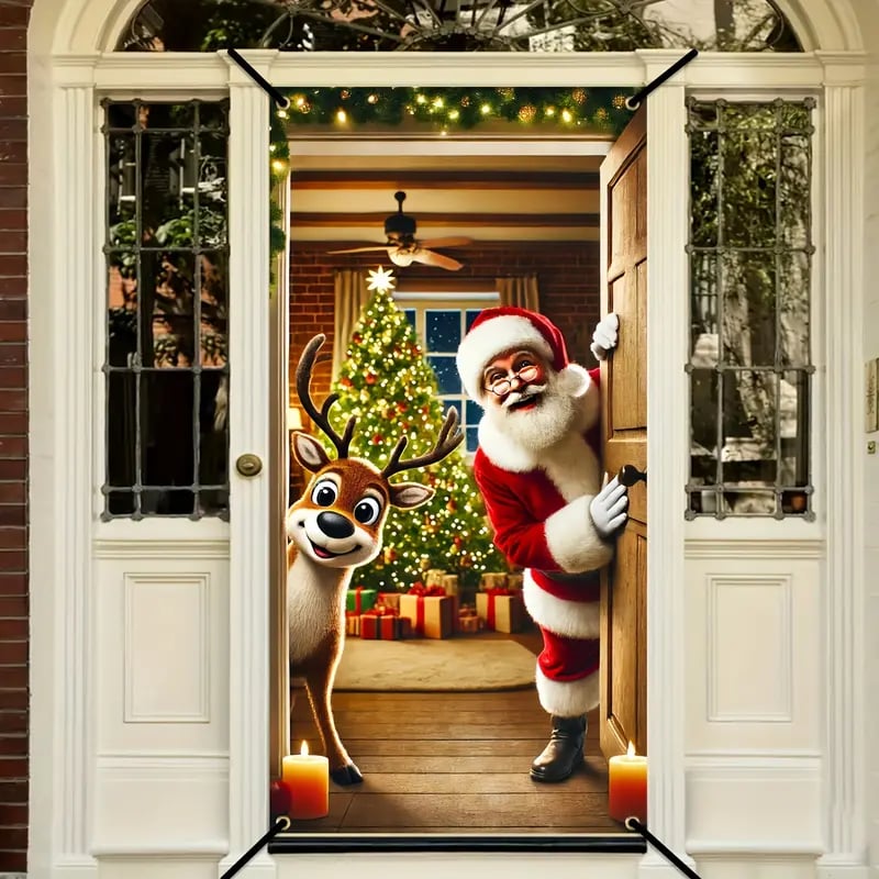 🎅Hot Promotion 49% Off🎁Christmas Front Door Decoration