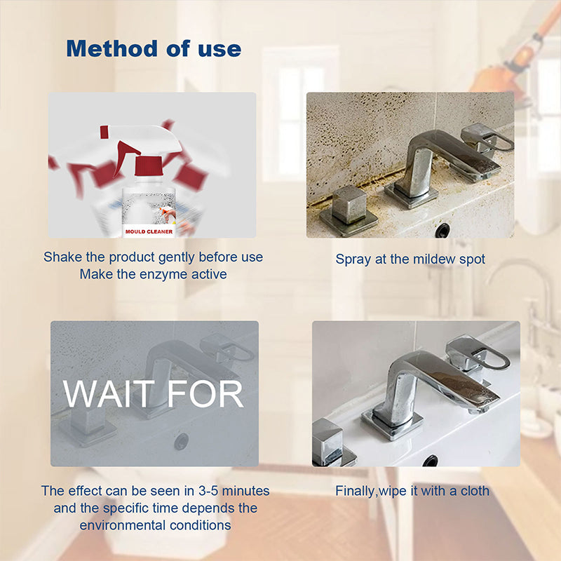 🔥🖤Black Friday Sale:49% OFF🔥Mildew Cleaner Foam💥-5