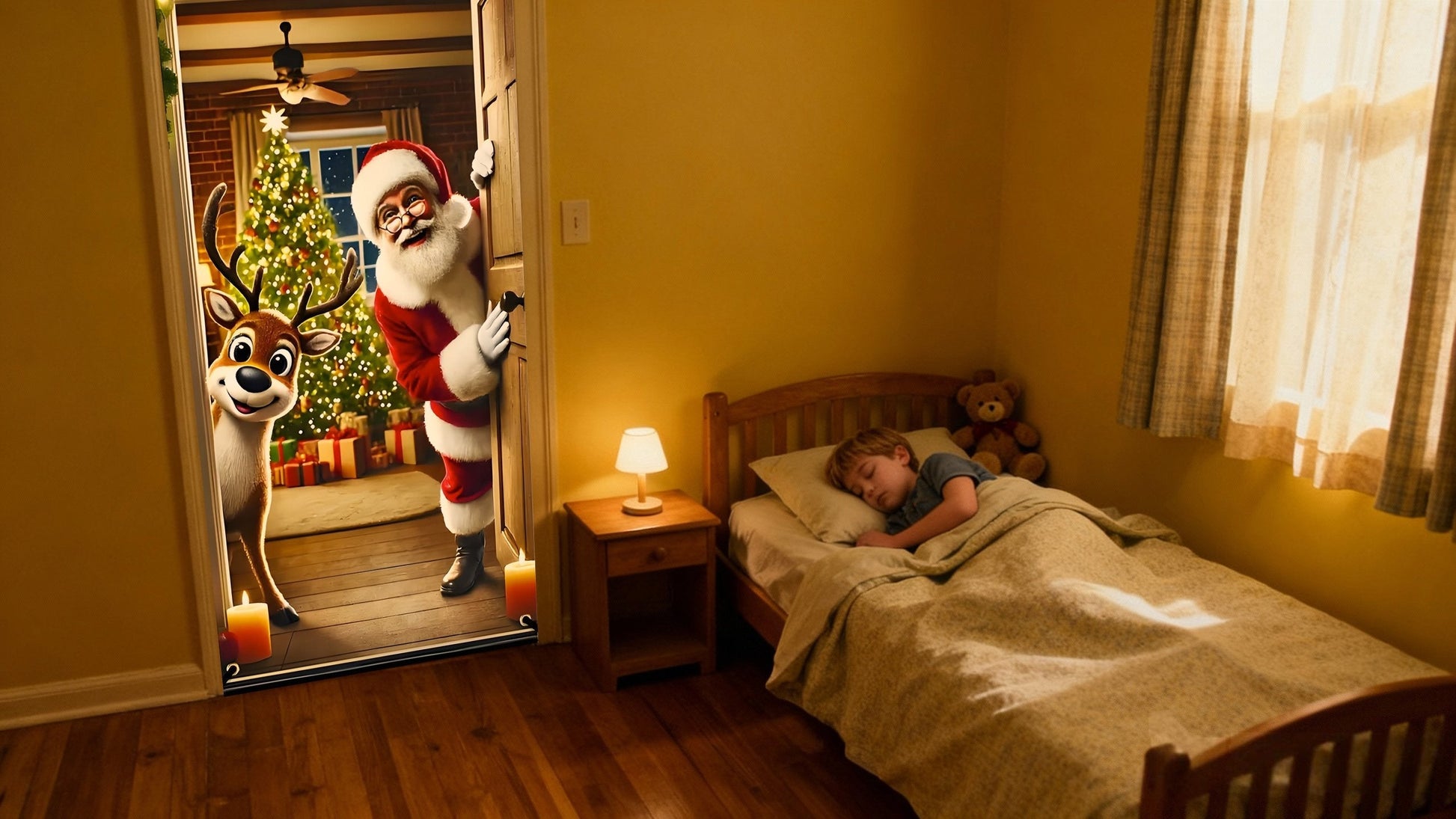 🎅Hot Promotion 49% Off🎁Christmas Front Door Decoration-7