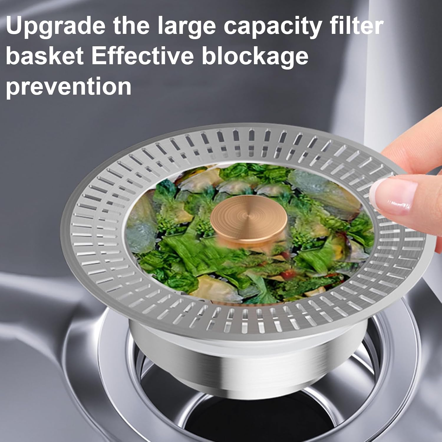 💥Limited Sale 49% OFF🔥Kitchen Sink Drain Strainer & Stopper-13