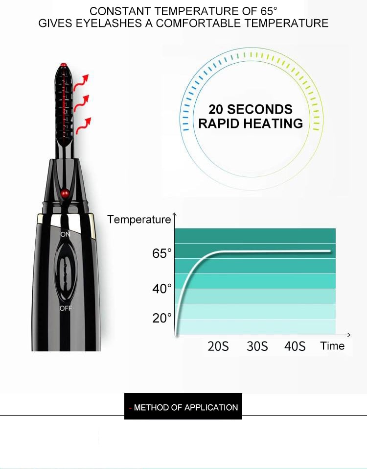 🔥Last Day Promotion 49% OFF- 🥰Heated Lash Curling Tool-6