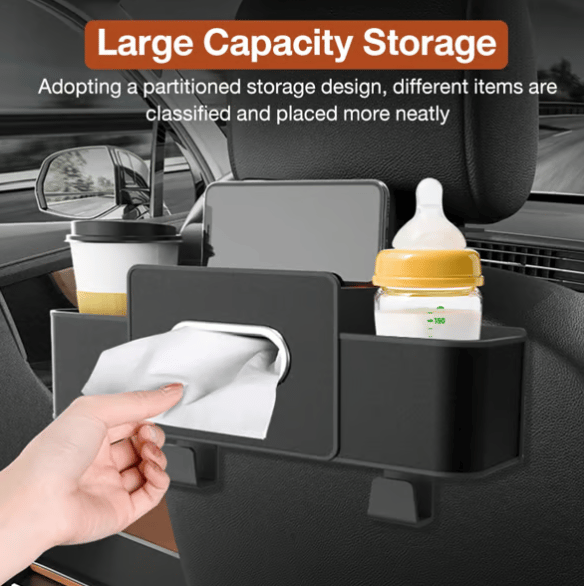 🔥Last Day Sale 50% OFF🔥3-in-1 Car Backseat Organizer – Keep Your Ride Clean & Organized!-6