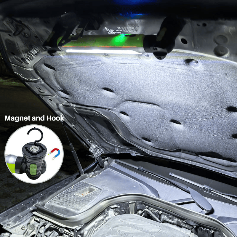 🔥Hot Sale 49% off🌟🔦Multifunctional magnetic rechargeable work light💡Free Shipping-4