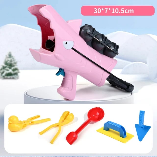 🔥Last Day Sale 49% OFF🎁2025 Shark Snowball Launcher-14