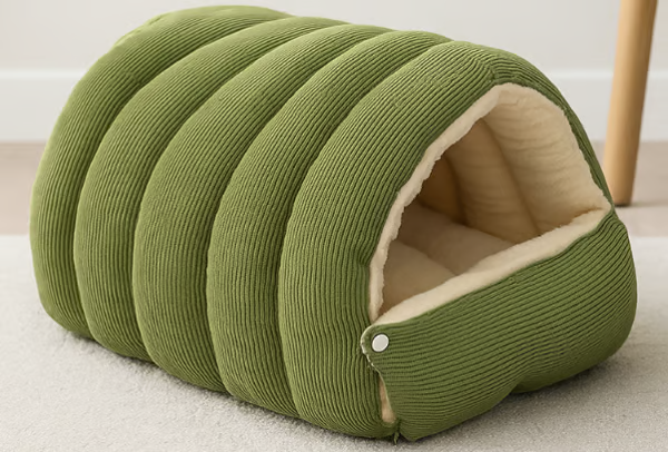 🔥Cat Beds for Indoor Cats,Cat Cave Bed Cat Tent with Removable Cushion, Warm Cave Nest Sleeping Bed Puppy House for Cats Small Dogs-12