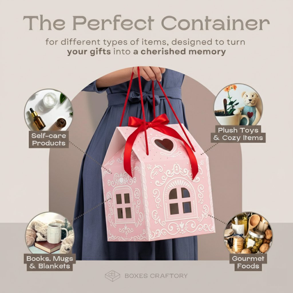 🌲Christmas Wonderland Cottage🎁Gift Box-3