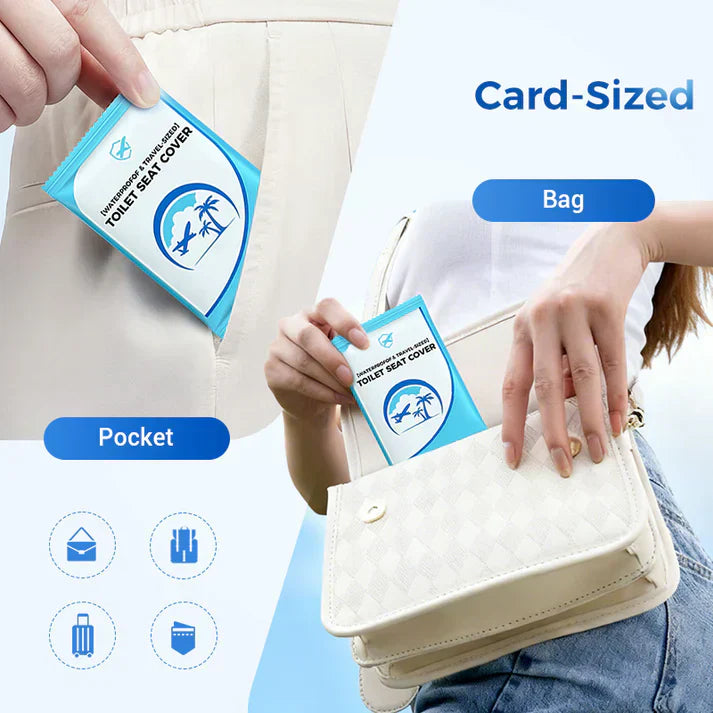 🎁2025 Hot Sale🎁- 50% OFF💥 Disposable Plastic Toilet Seat Cover - No Worry Of Public Toilet Anymore👋-9