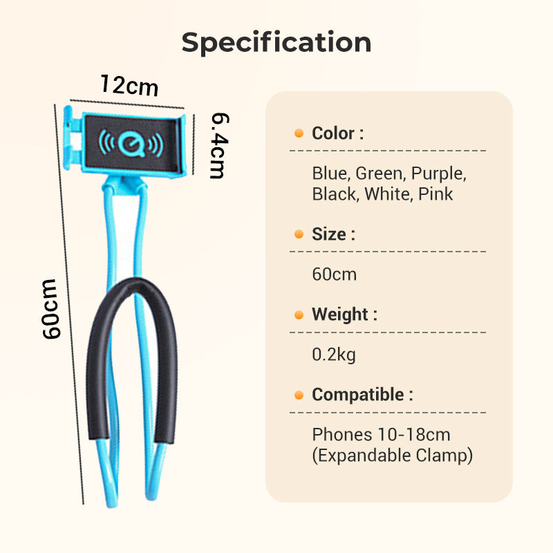 Adjustable Neck Phone Holder Stand-12