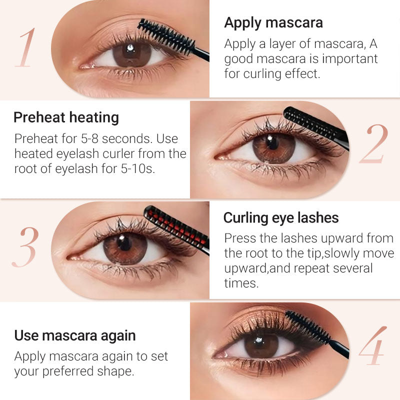 💥This Week's Special price ￡7.99!!❣️Daily Sales of 4200+❣️Electric Eyelash Curler for Instant Glam-7