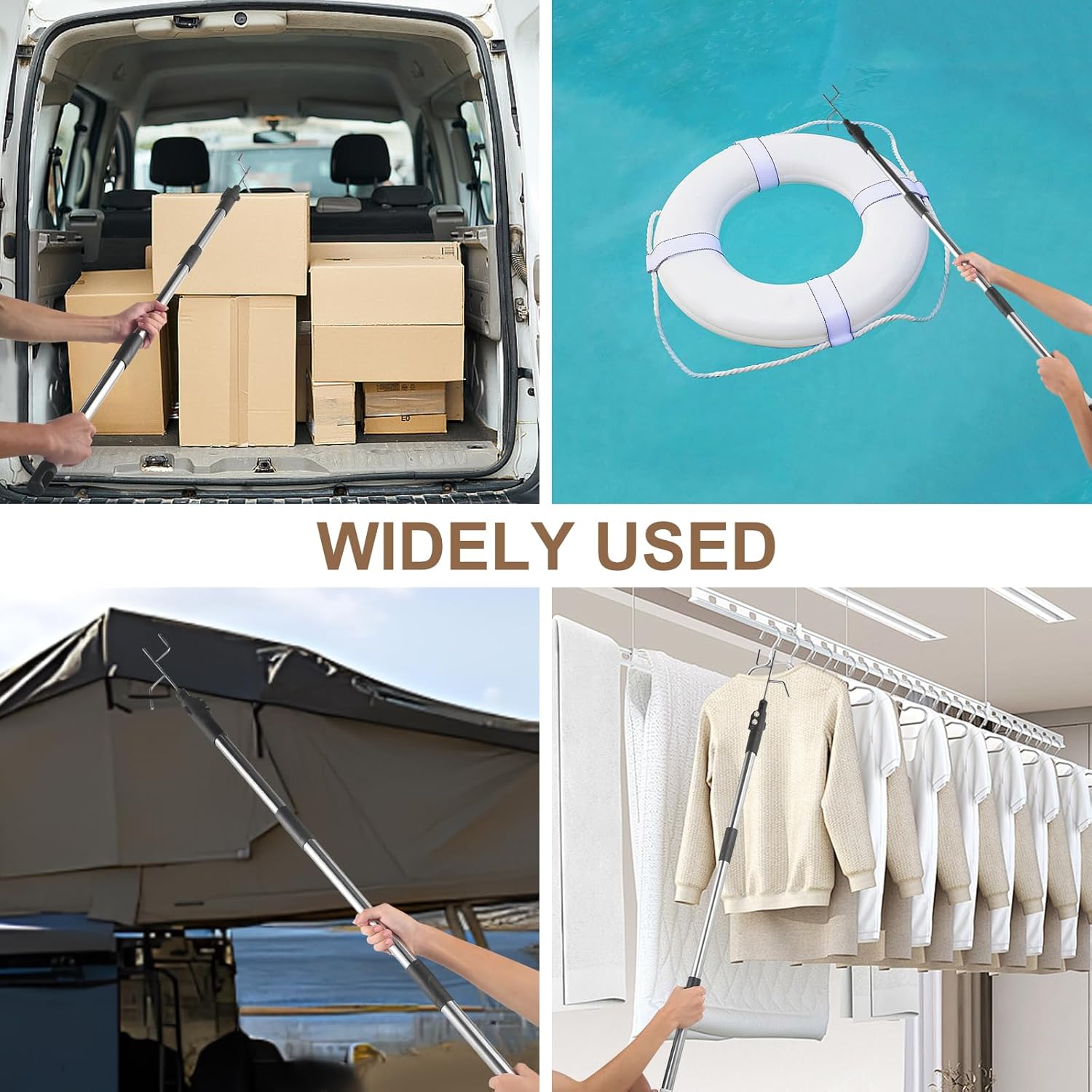 ⏰Last Day Promotion 49% OFF💖Truck Cargo Grabber, Telescoping Pickup Truck Bed Retriever Tool-3