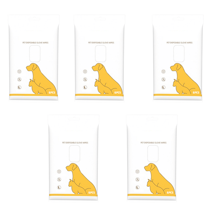 🔥HOT SALE 49% OFF🔥Deodorizing Pet Glove Wipes For Dogs（6Pcs）-9