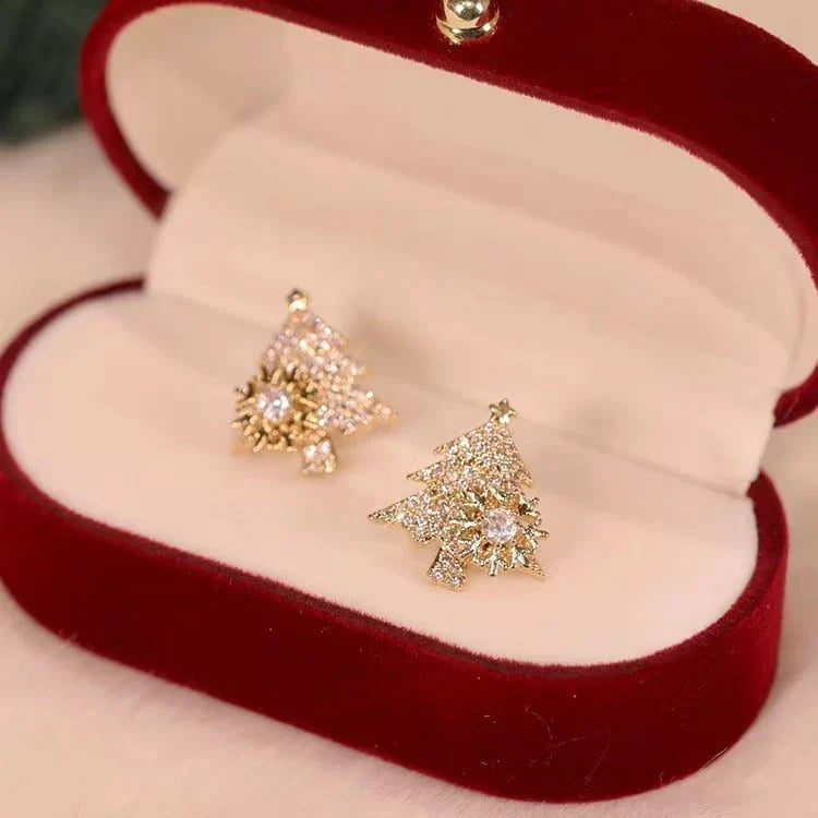 🎅Christmas Pre-sale 49% OFF🎄Shiny Christmas Tree Earrings-12