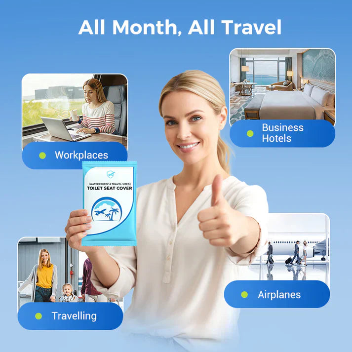 🎁2025 Hot Sale🎁- 50% OFF💥 Disposable Plastic Toilet Seat Cover - No Worry Of Public Toilet Anymore👋-10