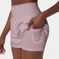 🔥2024 New Hot Sales🔥High Waisted 2-in-1 Yoga Shorts & Side Pockets-24