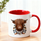 🔥WEIHNACHTSANGEBOT 50 % RABATT!!🏆Blitzangebot⚡ Über 50.000 Stück verkauft! Fast ausverkauft –💥Süße Highland-Kuh-Tasse🎁