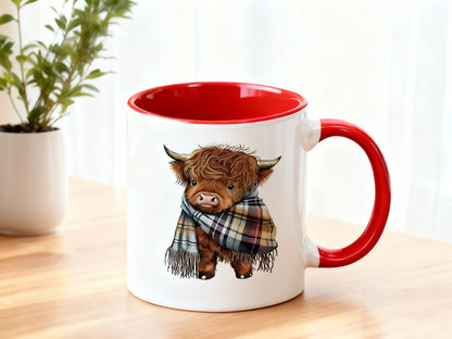 🔥WEIHNACHTSANGEBOT 50 % RABATT!!🏆Blitzangebot⚡ Über 50.000 Stück verkauft! Fast ausverkauft –💥Süße Highland-Kuh-Tasse🎁