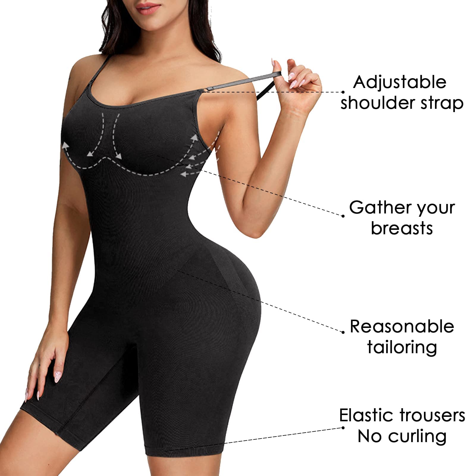 💞HOT SALE 49% OFF💞Smoothing Seamless Full Bodysuit Shaper-5