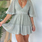 💕Open Back Lace Crochet Romper Dress-displays graceful figure!-1