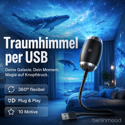 ✨ HD-Sternenprojektor – Plug & Play in Sekunden! 🌌  🥳 Über 50.000 zufriedene Kunden – Dein eigenes Sternenmeer zu Hause!