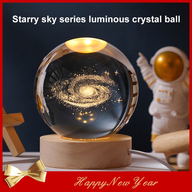 🔥Hot Sale 49% Off🔥3D Crystal Ball Night Light-3