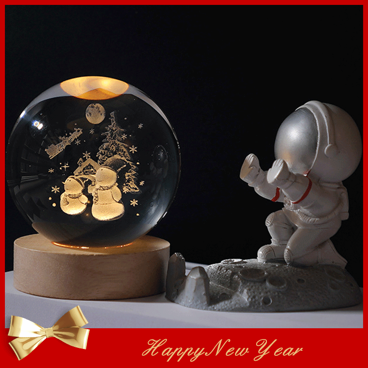🔥Hot Sale 49% Off🔥3D Crystal Ball Night Light-2