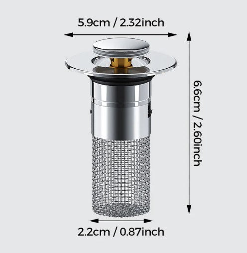 💥Limited Buy 1 Get 1 Free💥Universal Pop-up Sink Drain Filter-10
