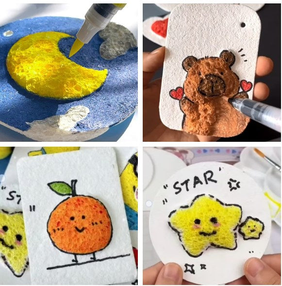 🎁Limited Sale - Buy 2 Get 1 Free🔥Foam Texture Painting Paper-1