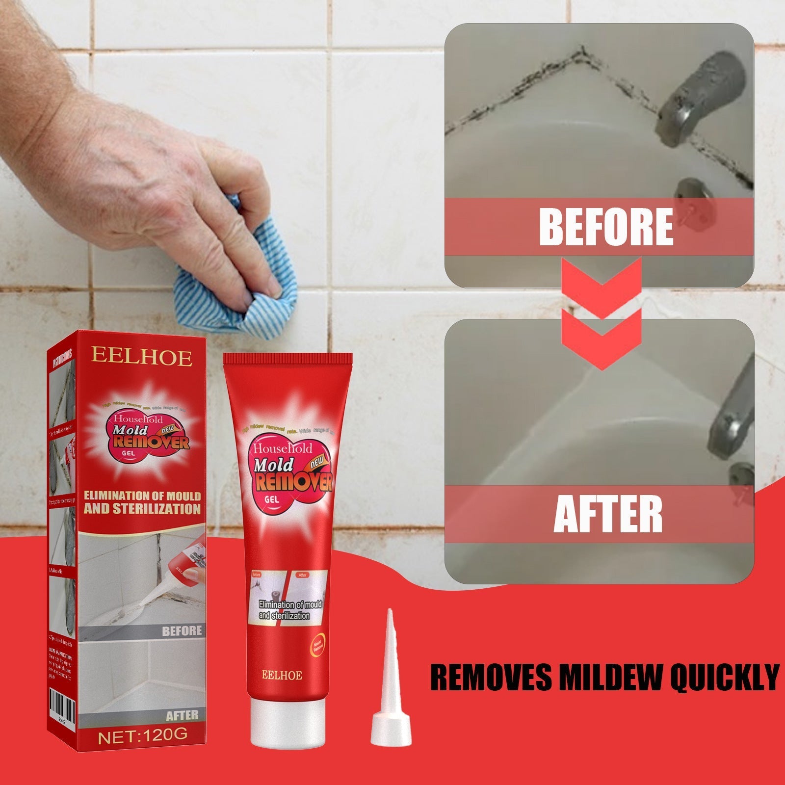 🎁BUY 1 GET 1 FREE🎁Ultimate Mold & Mildew Remover Gel-1