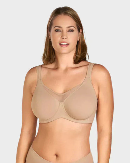 🏆 Letzter Tag Sonderpreis 11.99 €! 💐 Eleganter, blickdichter Vollschalen-BH für große Größen💕