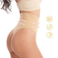 💕Buy 1 Get 1 Free - each only ￡6.49!!💕Plus Size High Waist Tummy Control Thong-2