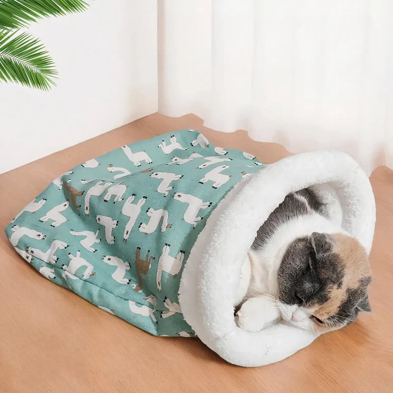 🔥Last Day 49% OFF - 🐾Cozy Pet Nest for Small Cats and Dogs-1