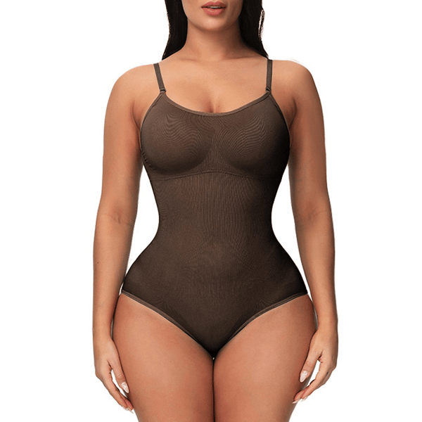 🔥🖤Black Friday Sale:49% OFF🔥Smoothing Seamless Full Bodysuit(Open crotch design)-9