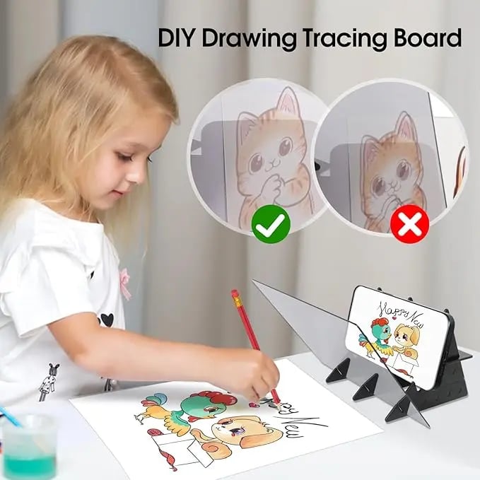 ⏳LAST WEEK SPECIAL PRICE: ￡6.99!!🎁Optical Tracing Drawing Board-2