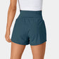🔥2024 New Hot Sales🔥High Waisted 2-in-1 Yoga Shorts & Side Pockets-4