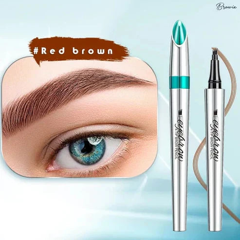 💥Limited Buy 1 Get 1 Free💥Waterproof 3D tattoo pencil with 4 fork tips for microblading-8