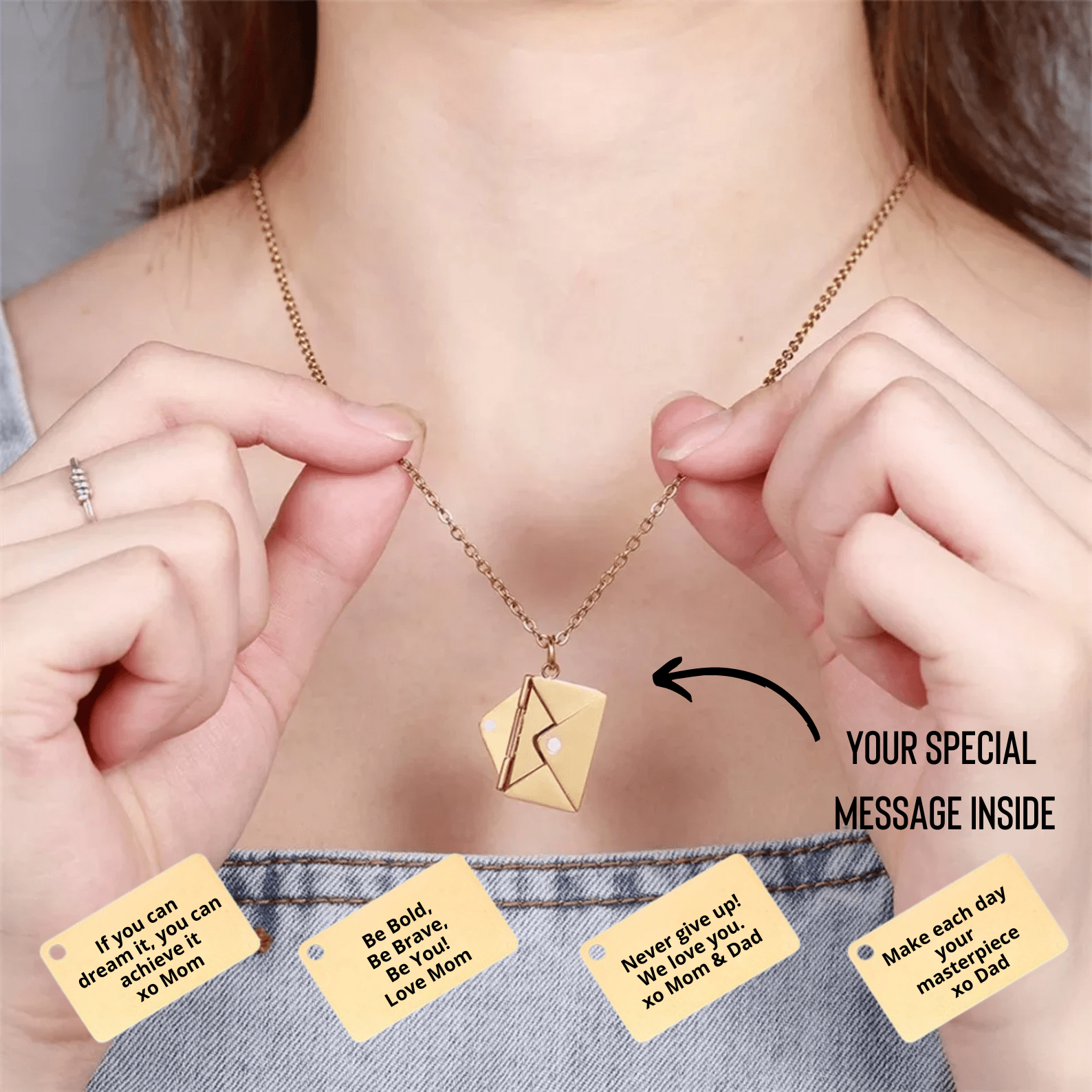🔥 49% OFF🔥-💗Love Letter Necklace📩-3