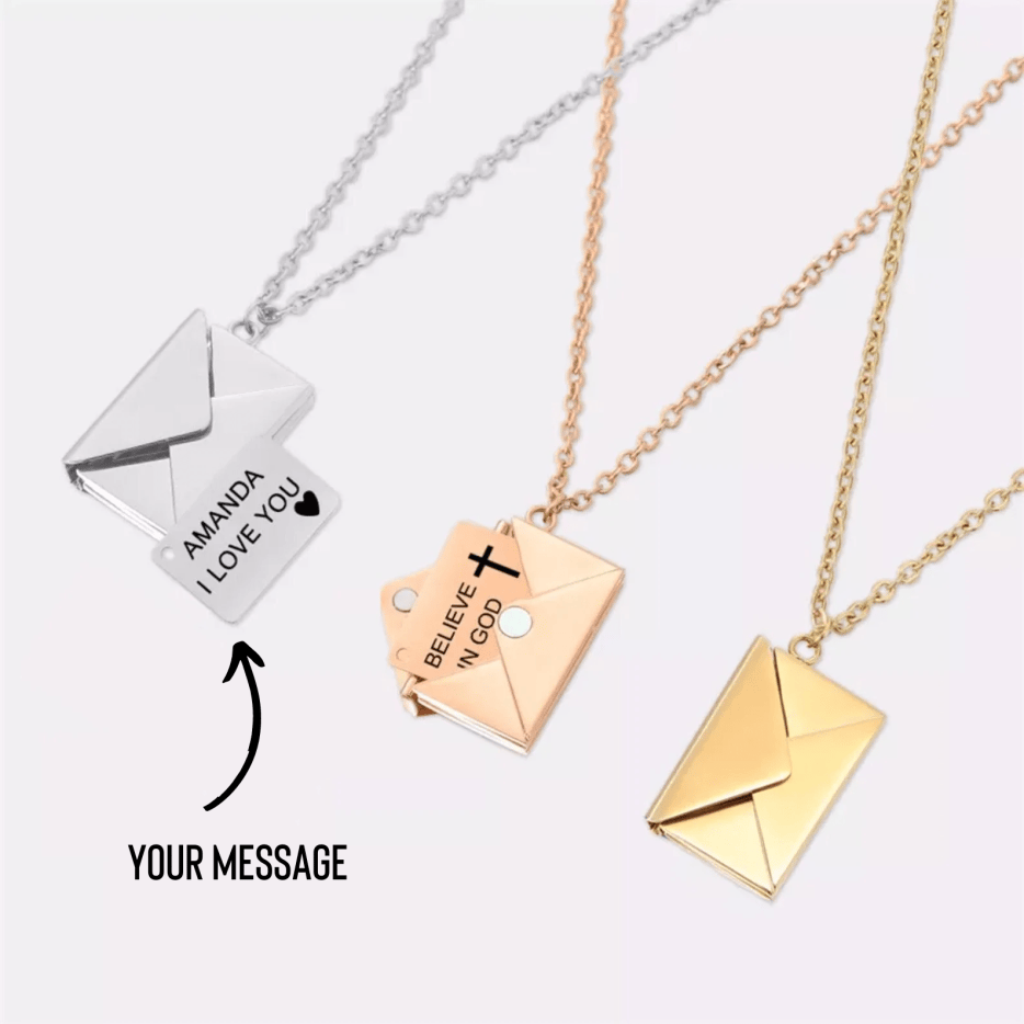 🔥 49% OFF🔥-💗Love Letter Necklace📩-7