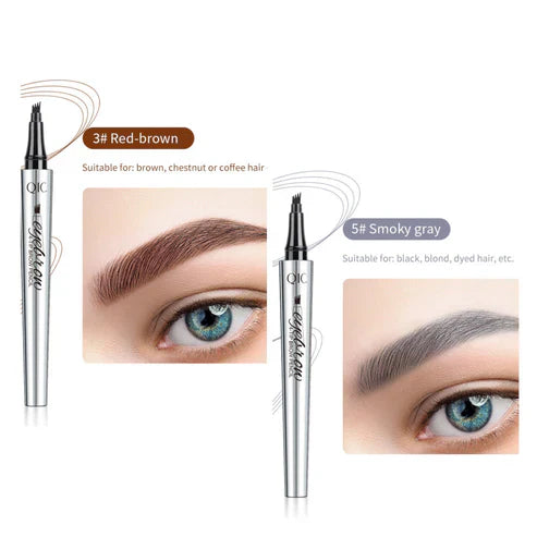 💥Limited Buy 1 Get 1 Free💥Waterproof 3D tattoo pencil with 4 fork tips for microblading-28