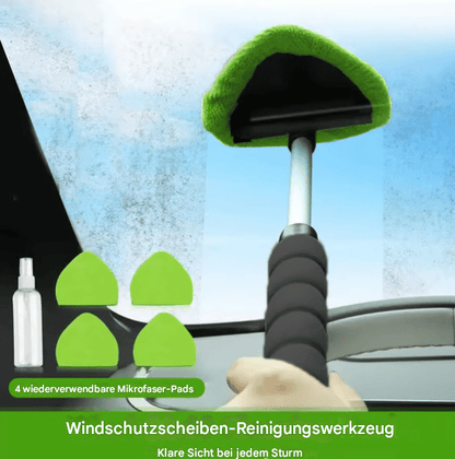 🔥🚗Mikrofaser-Reinigungswerkzeug für Auto-Windschutzscheiben mit ausziehbarem Griff