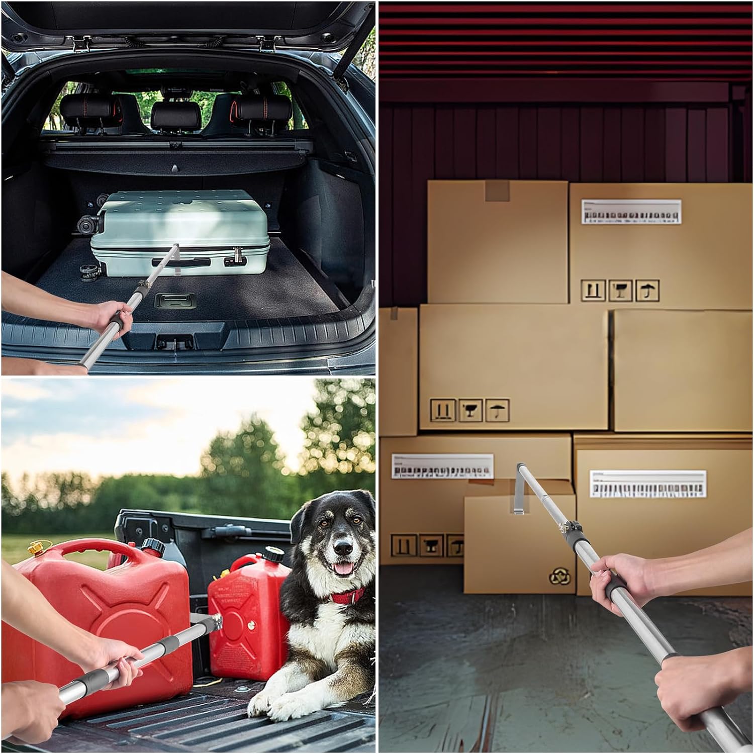 ⏰Last Day Promotion 49% OFF💖Truck Cargo Grabber, Telescoping Pickup Truck Bed Retriever Tool-1