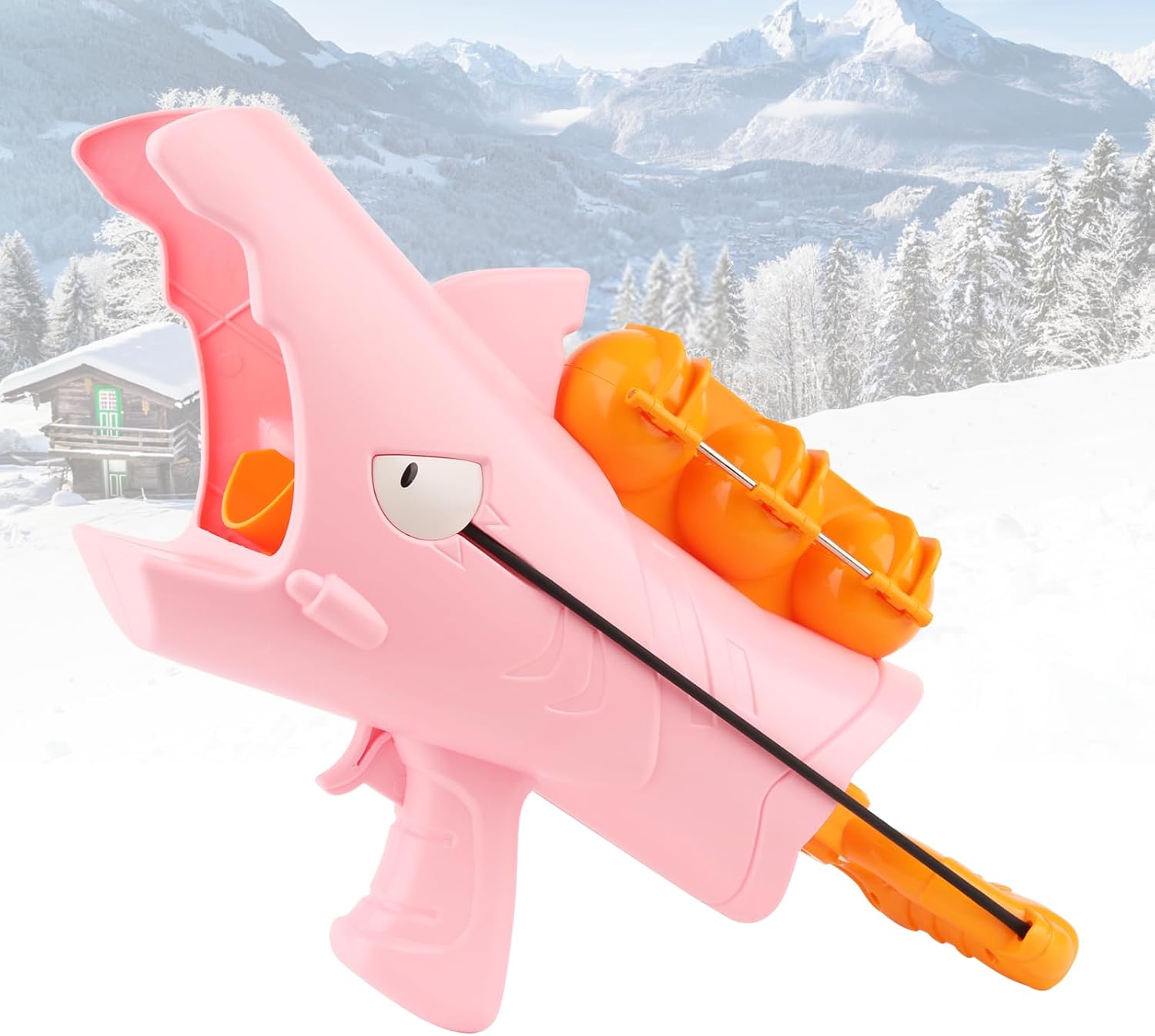 🔥Last Day Sale 49% OFF🎁2025 Shark Snowball Launcher-12