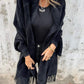 🔥Limited Time 49% Off 🔥Women's Long Sleeve Casual Tassel Shawl Coat-2