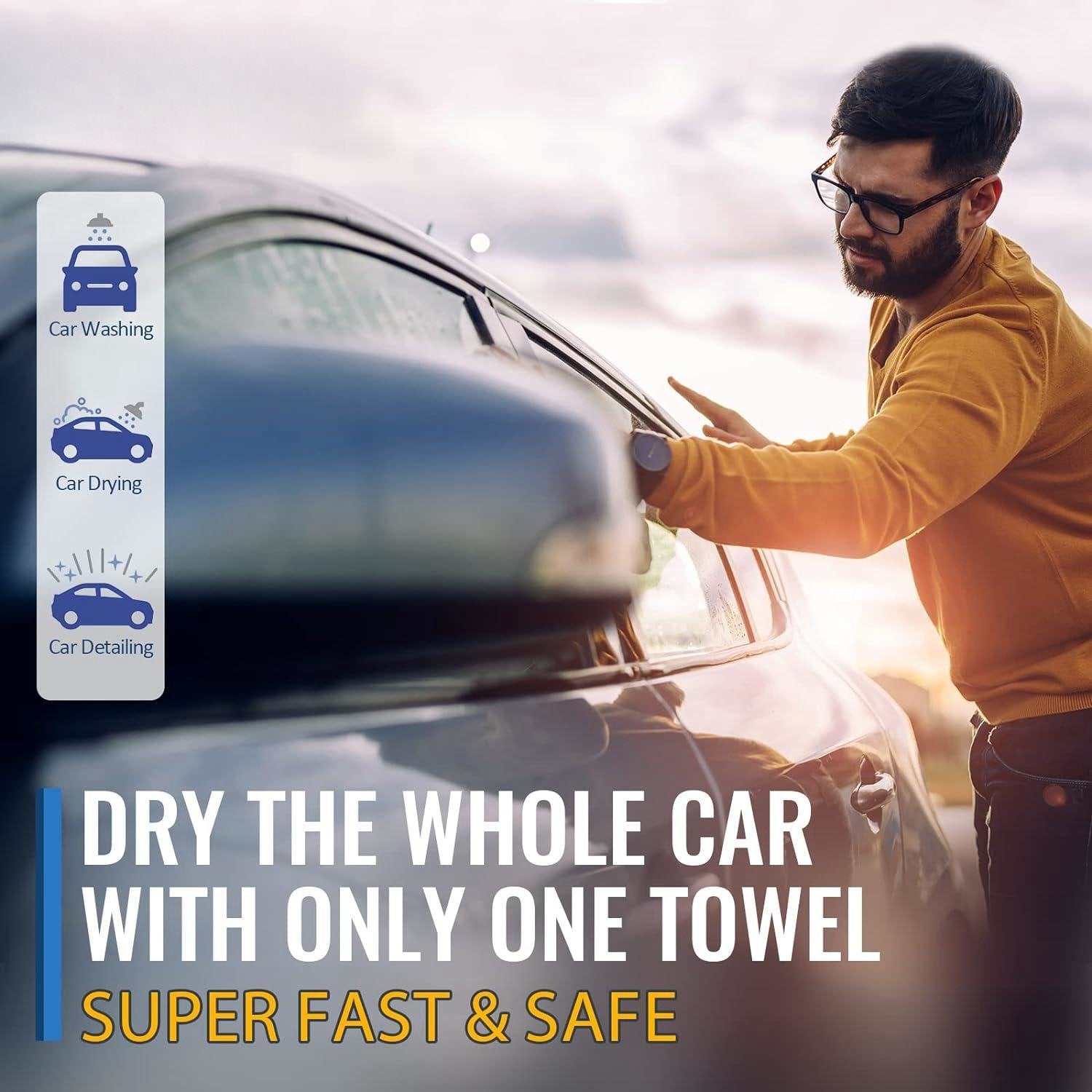 🔥LIMITED SALE - BUY 1 GET 1 FREE🔥Microfiber Car Drying Towel-2