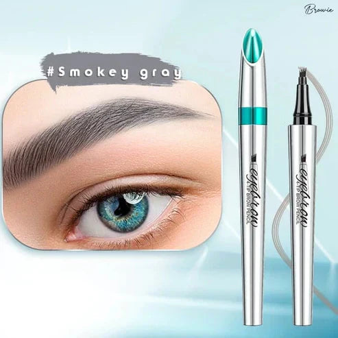 💥Limited Buy 1 Get 1 Free💥Waterproof 3D tattoo pencil with 4 fork tips for microblading-12
