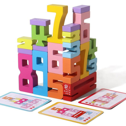 ✨️Last Day Promotion 49% OFF✨️Montessori-Inspired Wooden Number Blocks – Unlock Your Child’s Potential!
